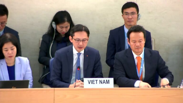 Nhà nước Việt Nam: “Chúng ta đã có một Phiên đối thoại UPR rất thành công”